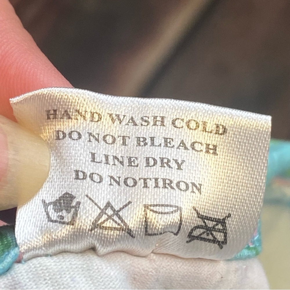 Blue Floral Embroidered Bunny Tulle Dress with Pink Skirt Size Girls Large - Picture 7 of 7